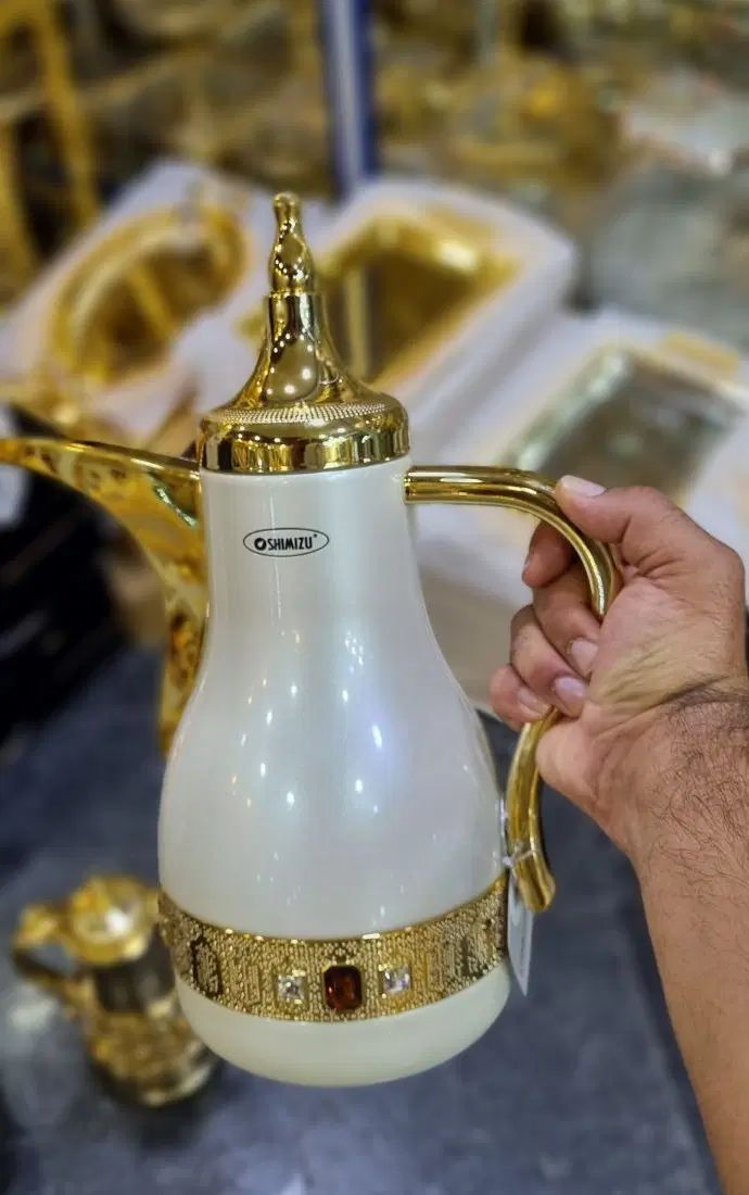 نگین درشت فلاکس سفید طلایی اماراتی وارداتی|ظروف نگهدارنده، پلاستیکی، یک‌بارمصرف|مشهد, امام رضا (ع)|دیوار