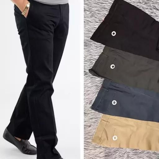 شلوار کتان کلاسیک راسته NO1 تکی به قیمت عمده|لباس|یاسوج, |دیوار