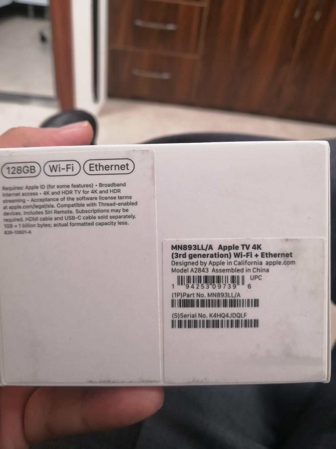 اپل تی وی نسل سوم آکبند|تلویزیون و پروژکتور|تهران, نازیآباد|دیوار