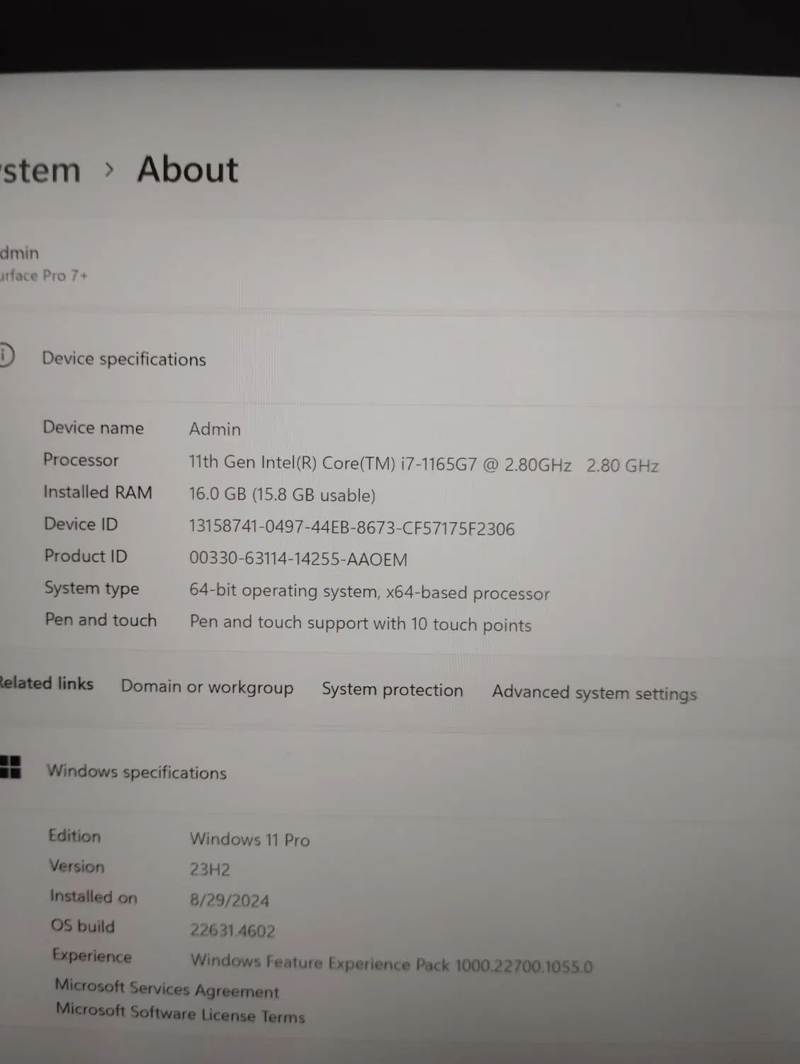 لپ تاپ Microsoft Surface Pro Plus 7|رایانه همراه|تهران, آبشار|دیوار