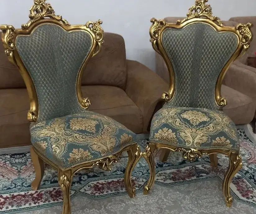 دو میزبان ورق طلا چوب راش|مبلمان خانگی و میز عسلی|مشهد, کوی المهدی|دیوار
