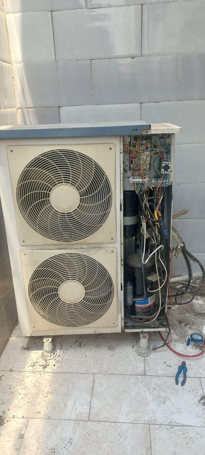 نصب سرویس تعمیر نصاب کولرگازی شارژ گاز اسپیلت|خدمات پیشه و مهارت|شیراز, زرهی|دیوار