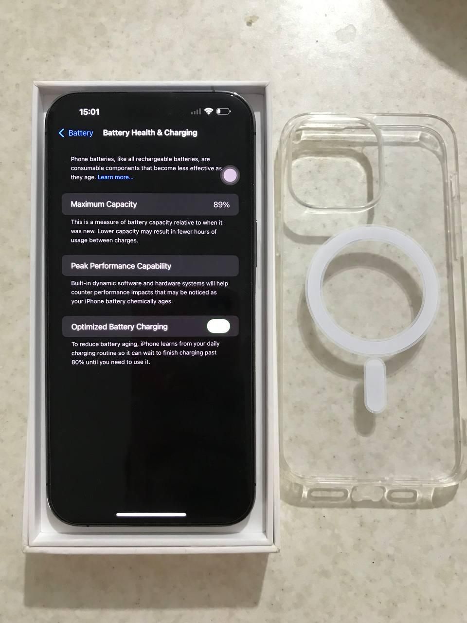 اپل iphone 14 Pro Max با حافظهٔ ۲۵۶ گیگابایت|موبایل|تهران, عباس‌آباد|دیوار