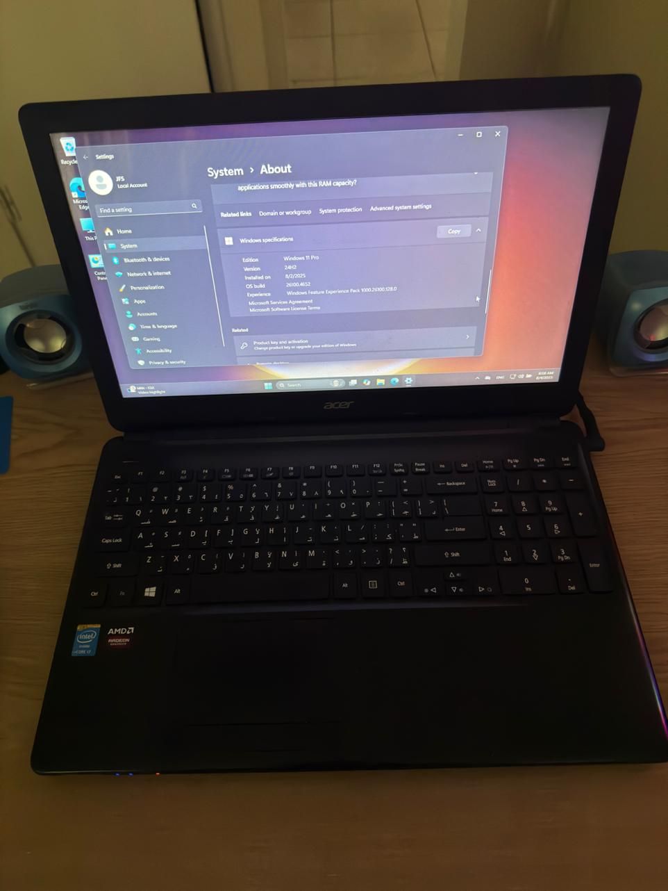 لپتاپ acer e1 572g|رایانه همراه|تهران, صادقیه|دیوار