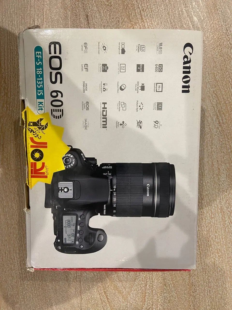 دوربین CANON -D60|دوربین عکاسی و فیلم‌برداری|تهران, گیشا|دیوار