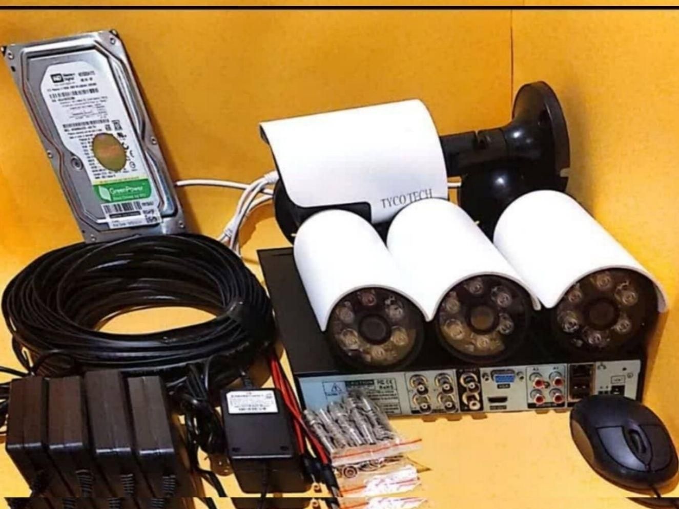 دوربین مداربسته 5mp کیس متوسط با 6led|دوربین مداربسته|آشخانه, |دیوار