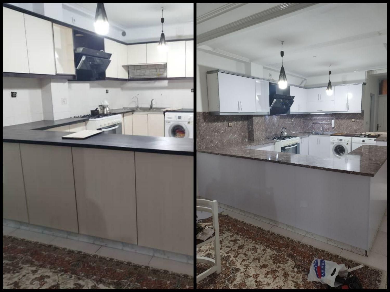 تعمیرات کابینت وکمد ونصب برچسب وماربل شیت|خدمات پیشه و مهارت|اهواز, بهارستان|دیوار