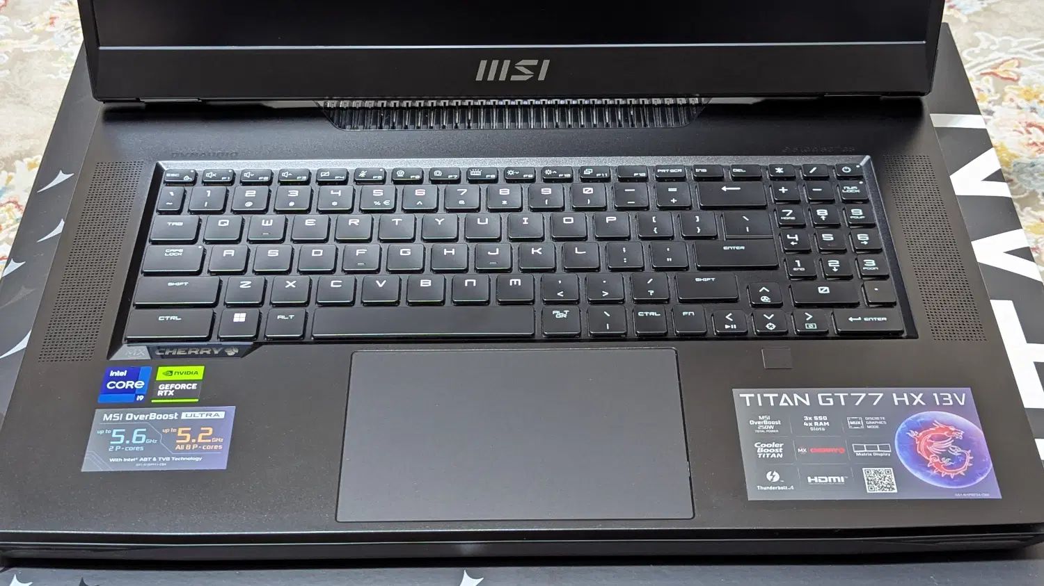 لپ تاپ MSI GT77 HX 13VH|رایانه همراه|تهران, آذربایجان|دیوار