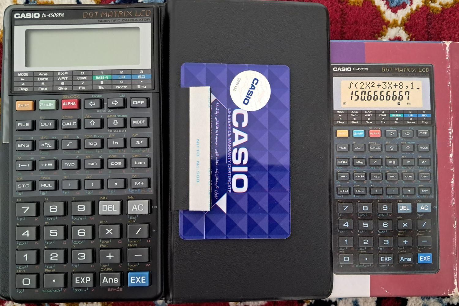 ماشین حساب مهندسی کاسیو،CASIO|لوازم التحریر|اصفهان, دانشگاه اصفهان|دیوار