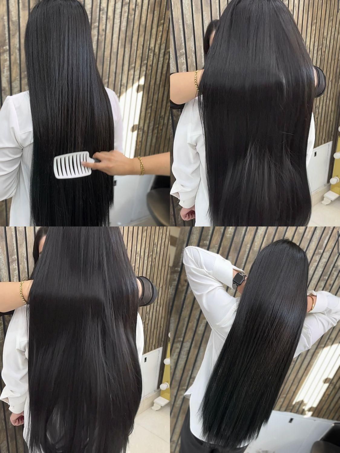 اکستنشن موی طبیعی و الیاف با بهترین کیفیت|خدمات آرایشگری و زیبایی|خرمآباد, |دیوار