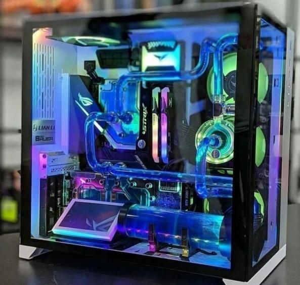 سیستم فوقه حرفه ای گیمینگ به همراه مانیتور 2K|رایانه رومیزی|همدان, |دیوار