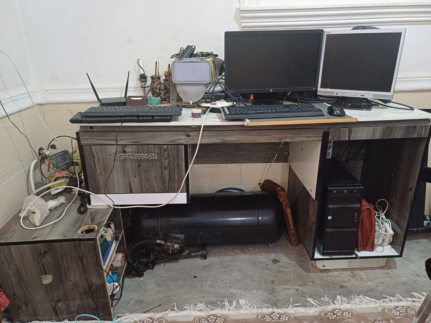 میزکارmdf|میز تحریر و کامپیوتر|برازجان, |دیوار