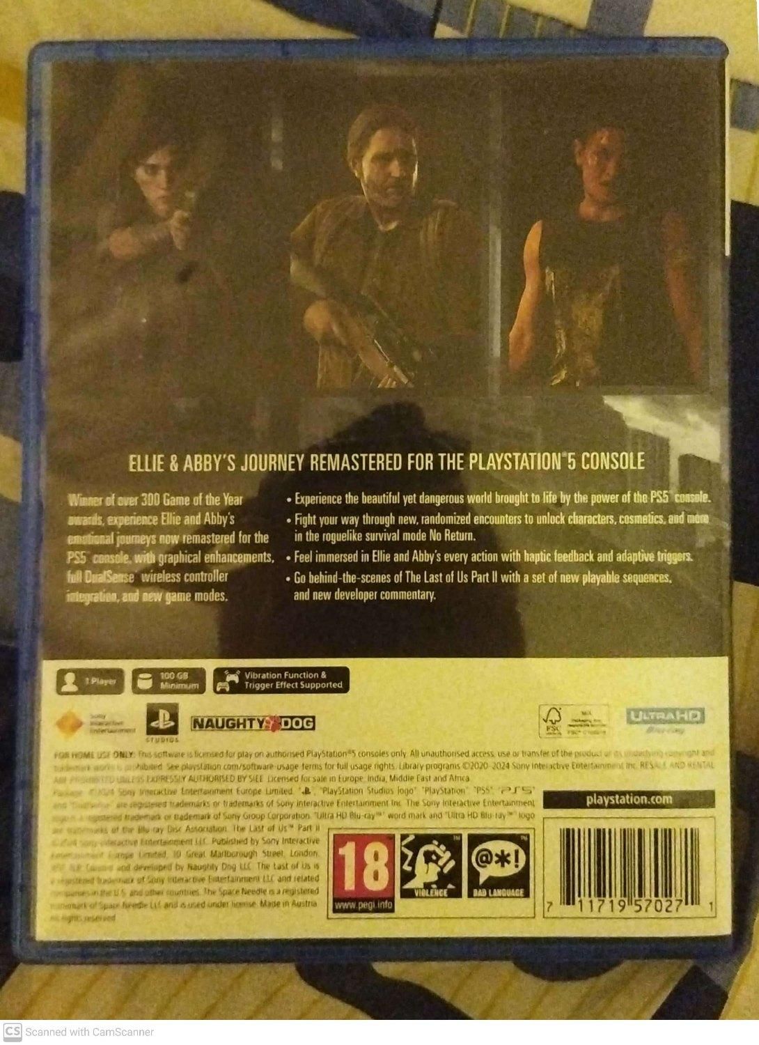 بازی The last of us part 2 ps5|کنسول، بازی ویدئویی و آنلاین|تهران, عباس‌آباد|دیوار
