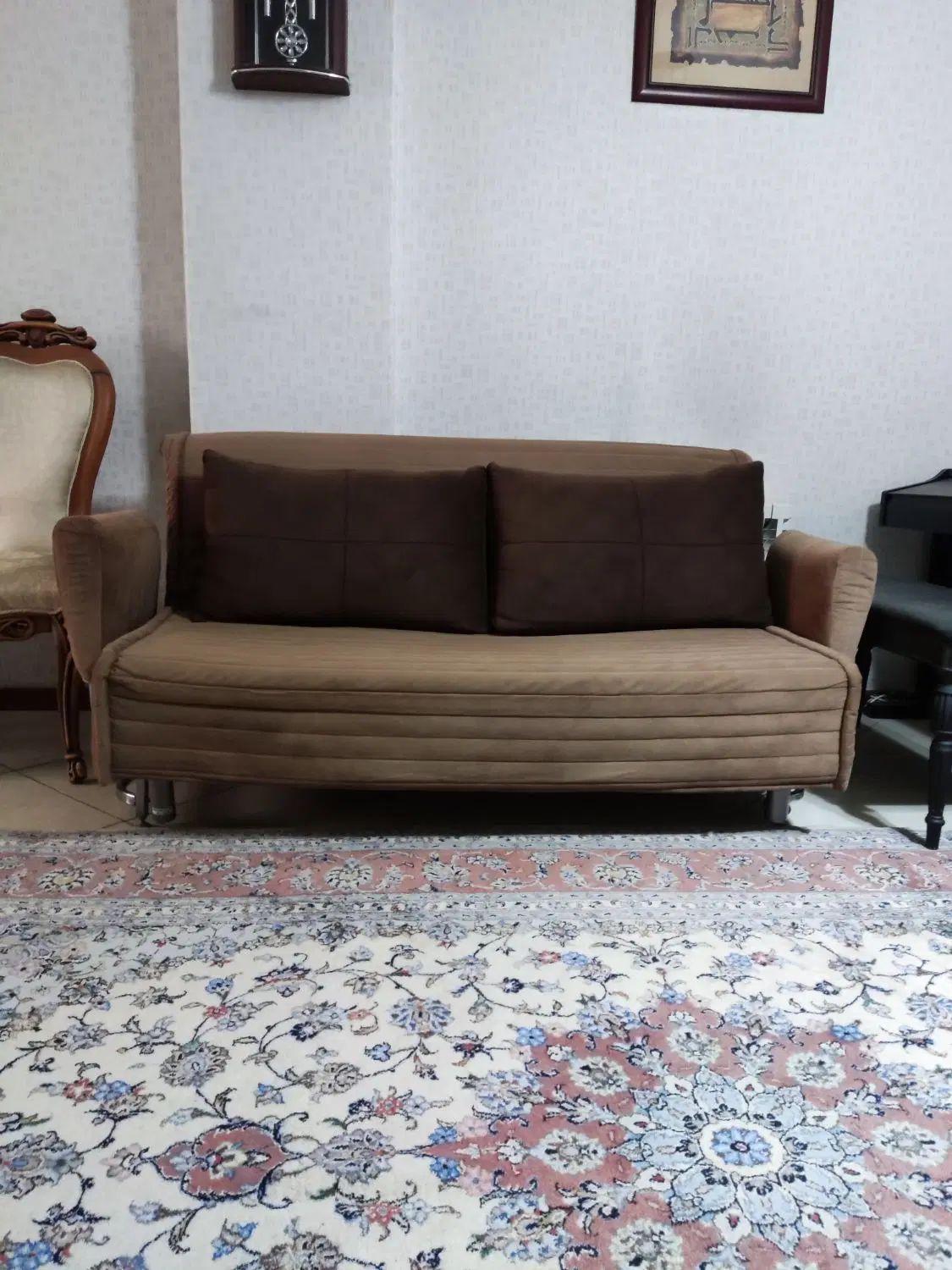 مبل دو نفره تخت خوابشو|مبلمان خانگی و میز عسلی|تهران, زرکش|دیوار