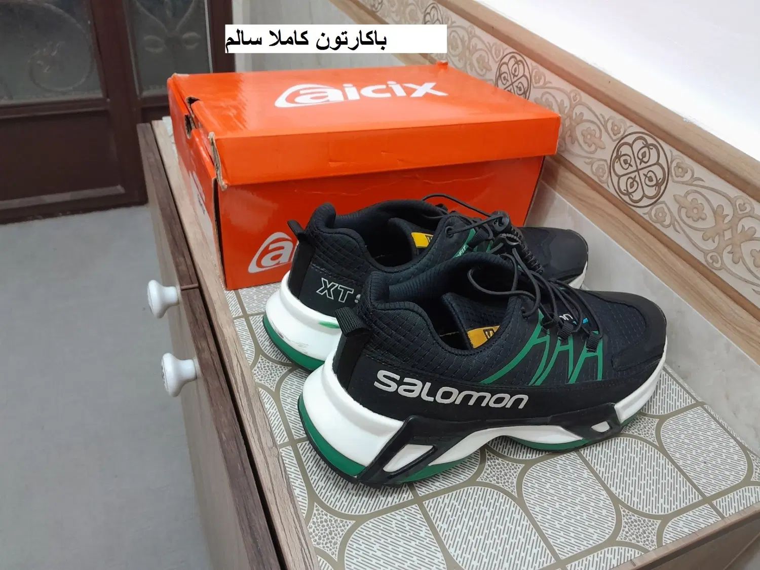 کتانی مردانه سایز 44ودمپایی زنانه شیک نو سایز 41|کیف، کفش، کمربند|قزوین, |دیوار