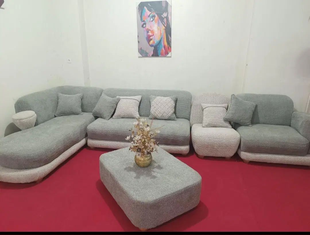مبلمان پانیذ (کم جا)معاوضه مبل نوبا دست دوم|مبلمان خانگی و میز عسلی|اصفهان, شهرک کوثر|دیوار