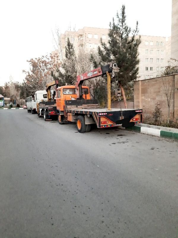 باربری..جرثقیل کفی ..|خدمات حمل و نقل|ماهدشت, |دیوار