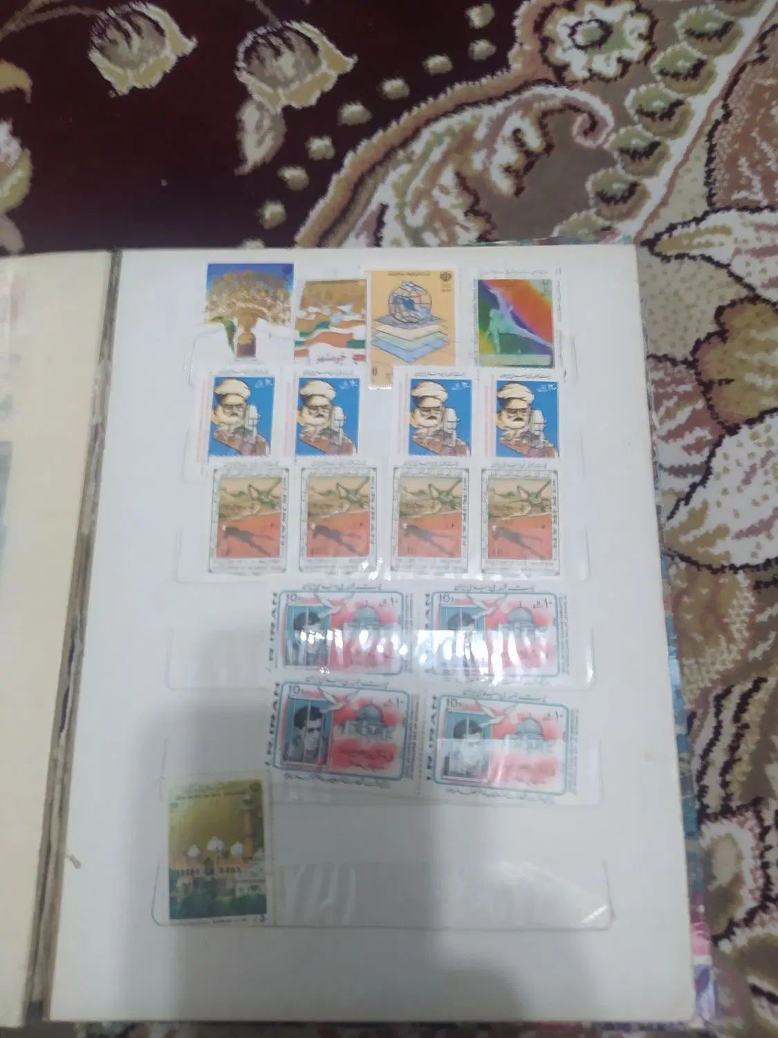 آلبوم تمبر  قدیمی،خارجی وایرانی دوره سال۵۵ به بالا|کلکسیون سکه، تمبر، اسکناس|دزفول, |دیوار