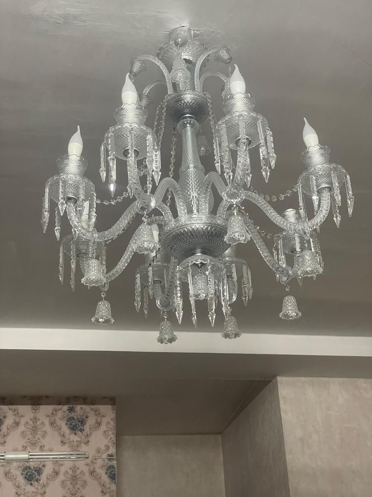 لوستر باکارات ۸ شاخه|لوستر و چراغ آویز|تهران, بهارستان|دیوار