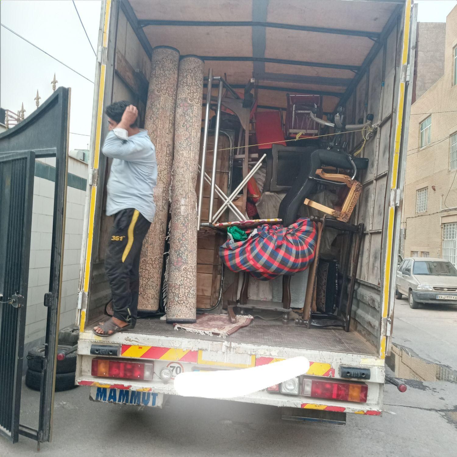 حمل اثاثیه منزل با ایسوزو ۶متری|خدمات حمل و نقل|کرمان, |دیوار