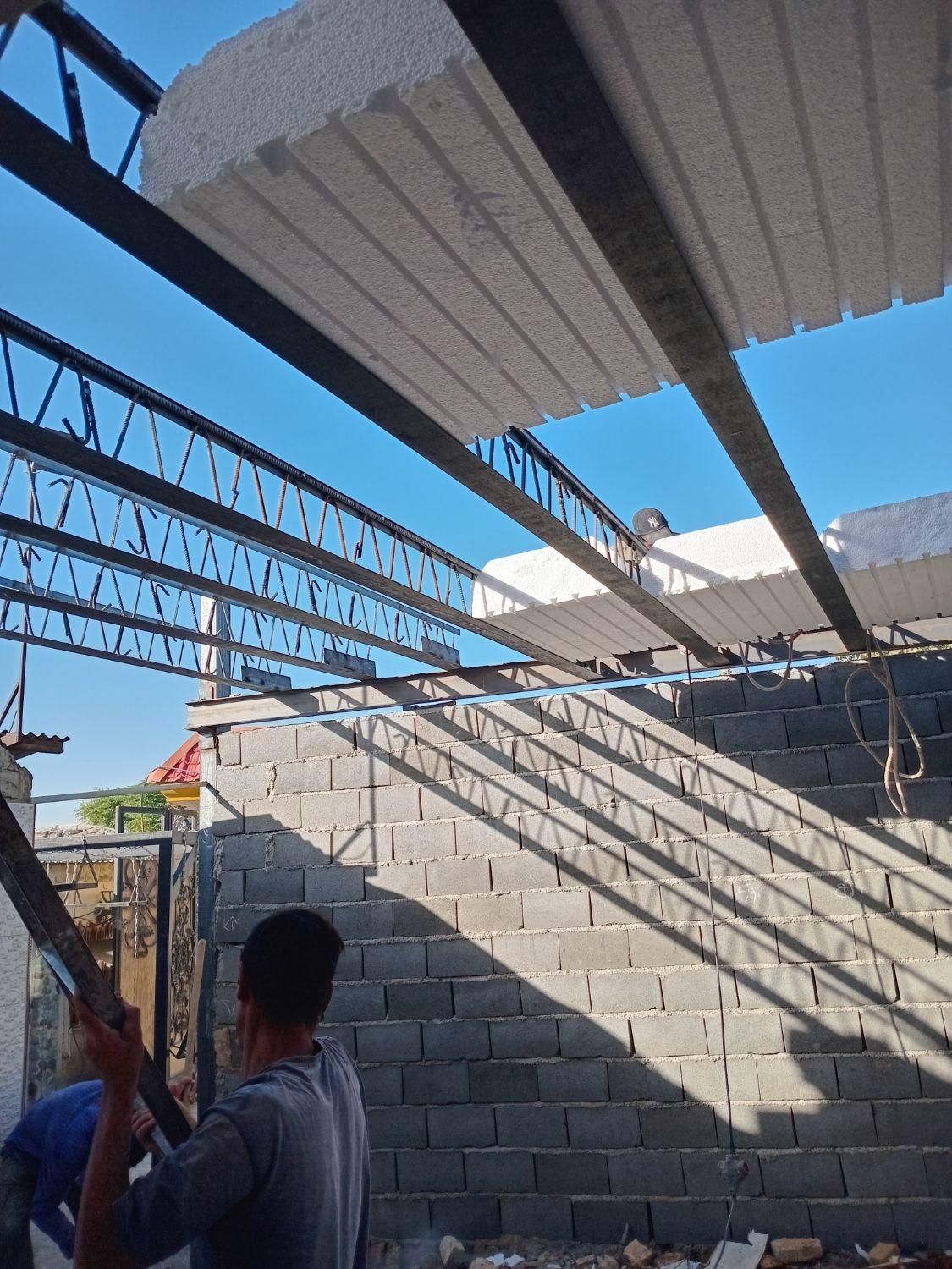 اجرای سقف کرومیت و تیرچه پاشنه بتن تمام صنعتی|خدمات پیشه و مهارت|ورامین, ورامین|دیوار