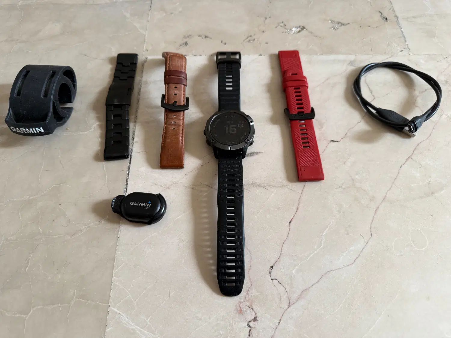 ساعت گارمین فنیکس ۶ - Garmin Fenix  6 sapphire|کوهنوردی و کمپینگ|تهران, قلهک|دیوار