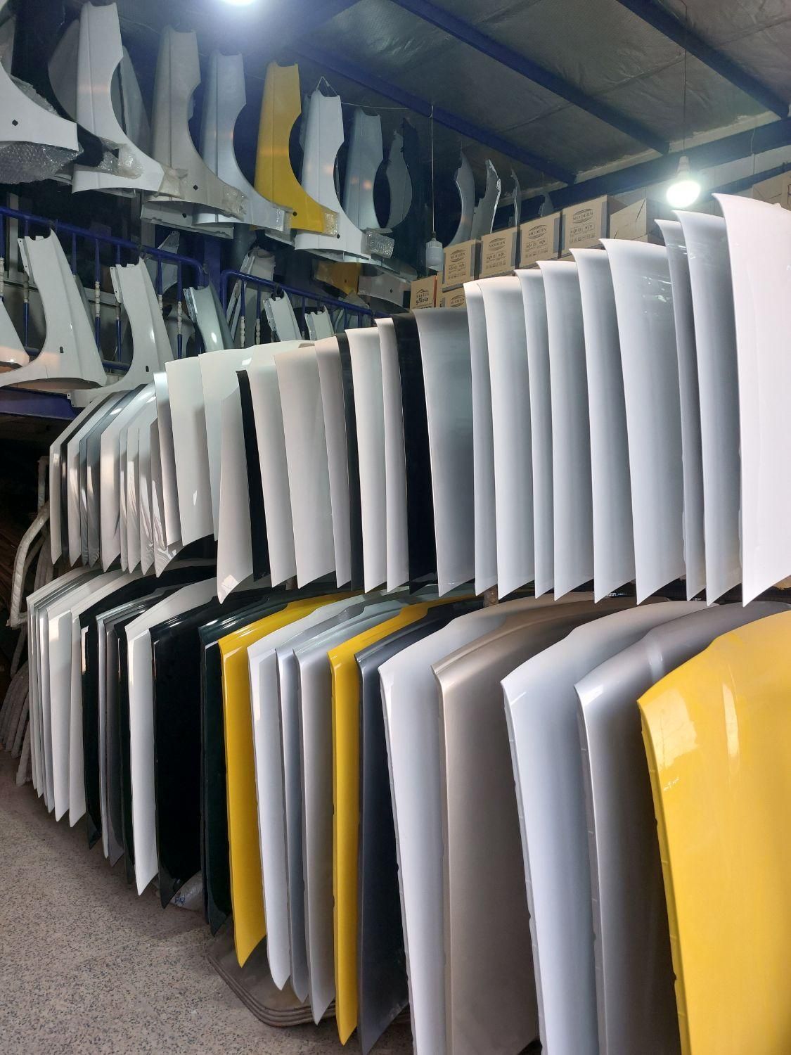 کاپوت گلگیر درب بدنه خودرو پراید سفید و...|قطعات یدکی و لوازم جانبی|خمینی‌شهر, |دیوار