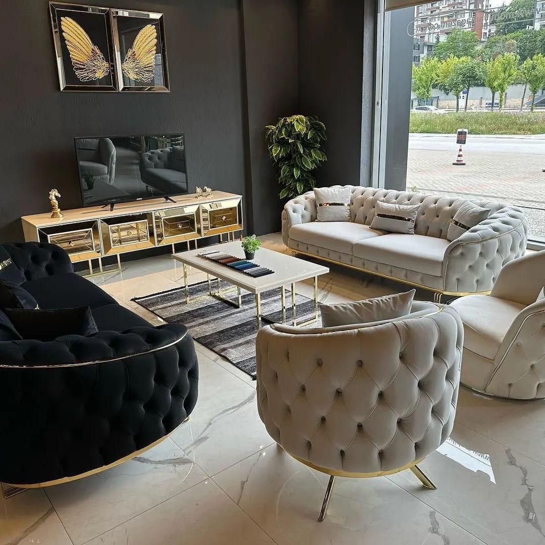 مبل کامل چستر لمسه دست|مبلمان خانگی و میز عسلی|سنندج, |دیوار