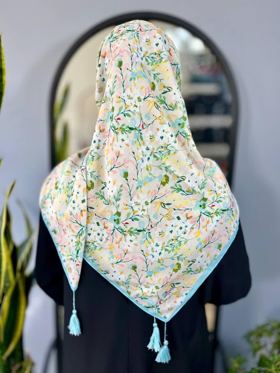 روسری نخی قواره ۱۲۰ ارسال رایگان به همه جای ایران|لباس|تهران, صفا|دیوار