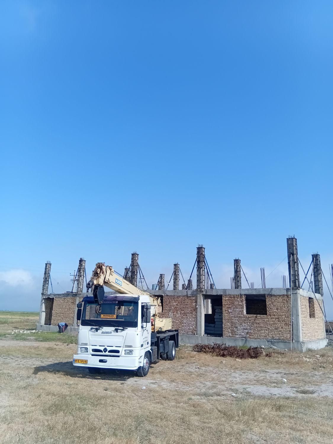 جرثقیل ۷تن دکل بلند|خدمات حمل و نقل|اردبیل, |دیوار