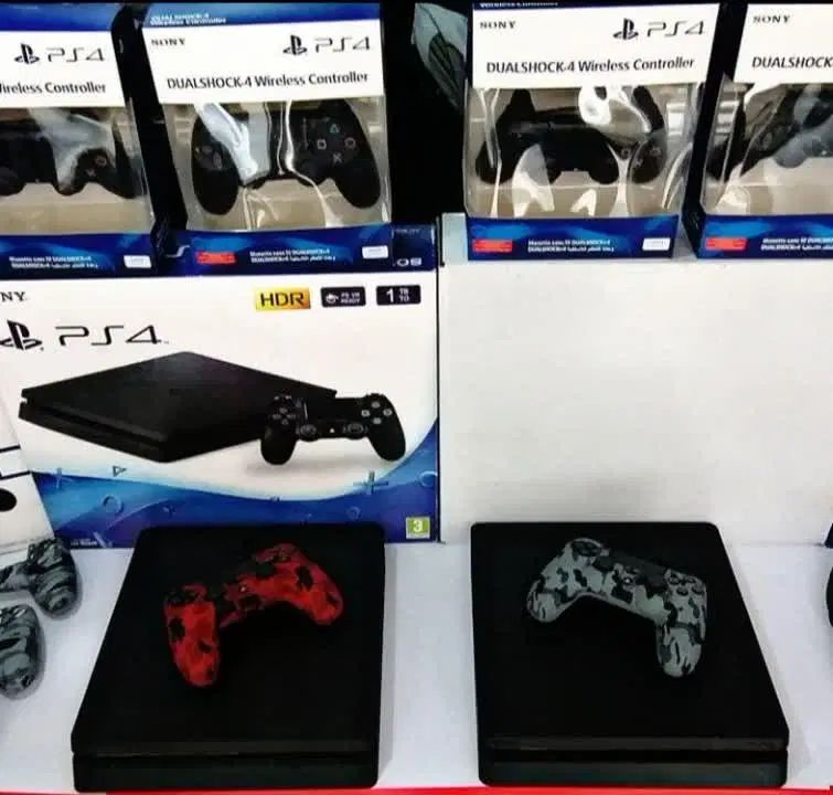 پلی استیشن ۴ کپیخور اسلیم دو دسته PS4 SLIM|کنسول، بازی ویدئویی و آنلاین|تهران, سجاد|دیوار