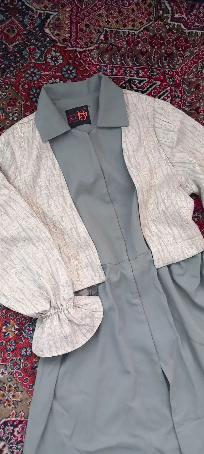 مانتو عروسکی رنگ سبز پسته ایی|لباس|تهران, وصفنارد|دیوار