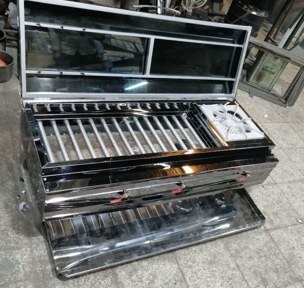 منقل استیل گازی ابراهیمی|اجاق گاز و لوازم برقی پخت‌وپز|قم, انسجام|دیوار