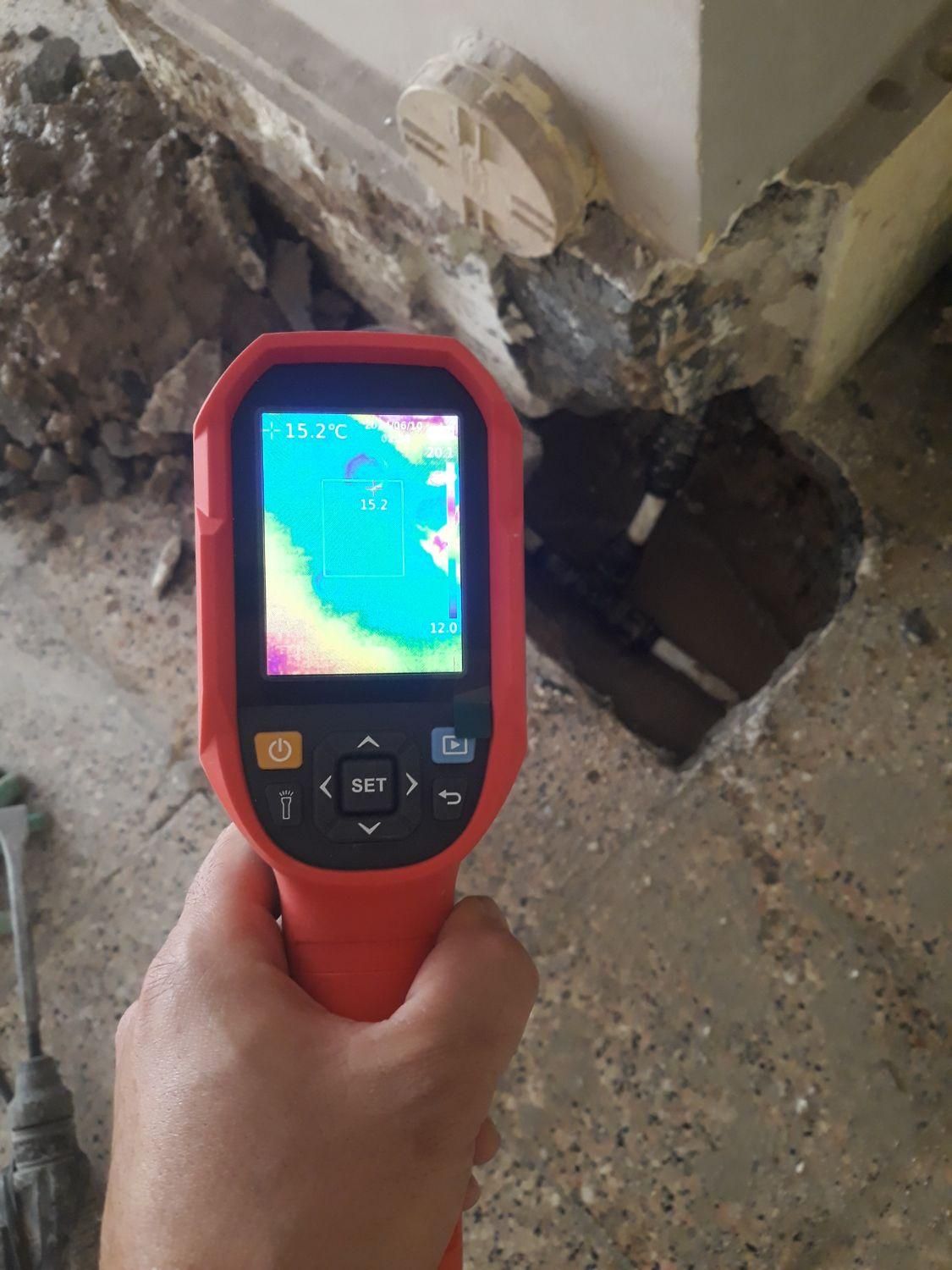 رفع نم با دستگاه تصویری.نشت یابی لوله کشی.ترکیدگی|خدمات پیشه و مهارت|بجنورد, |دیوار