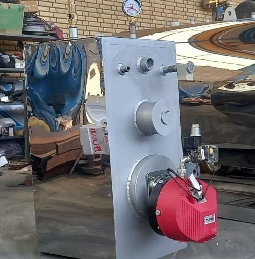 دیگ استخر بویلر استیل گرمایش استخر، مخزن گاز مایع|ماشین‌آلات صنعتی|شاهین‌شهر, فردوسی|دیوار