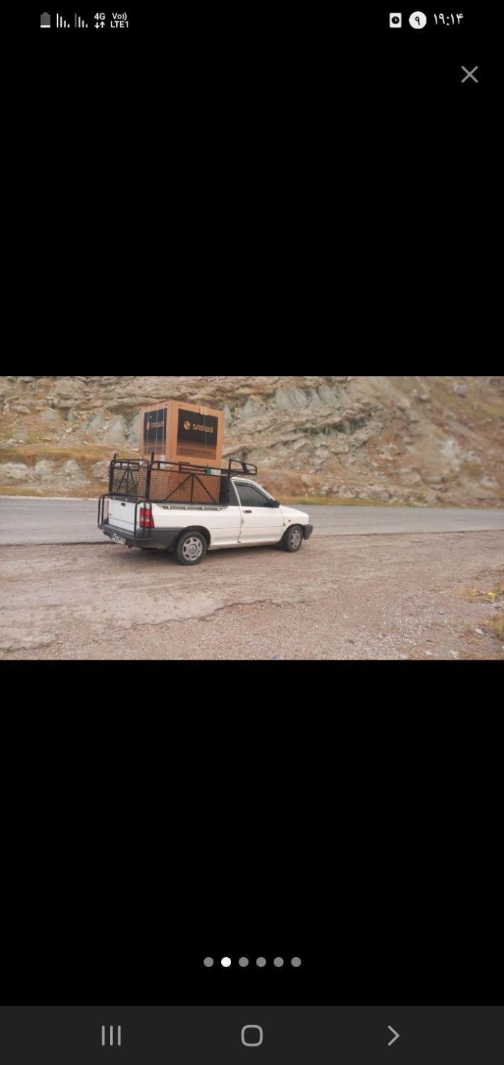 وانت بار.پراید وانت.باربری.حمل بار.|خدمات حمل و نقل|مسجد سلیمان, |دیوار