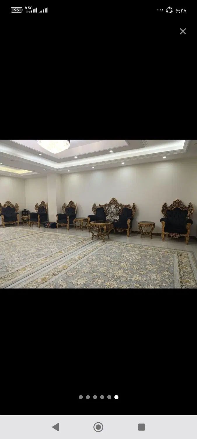 مبل۱۰نفره‌همراه‌با‌دوسرویس‌میز‌عسلی|مبلمان خانگی و میز عسلی|کرج, شهرک فرهنگیان|دیوار