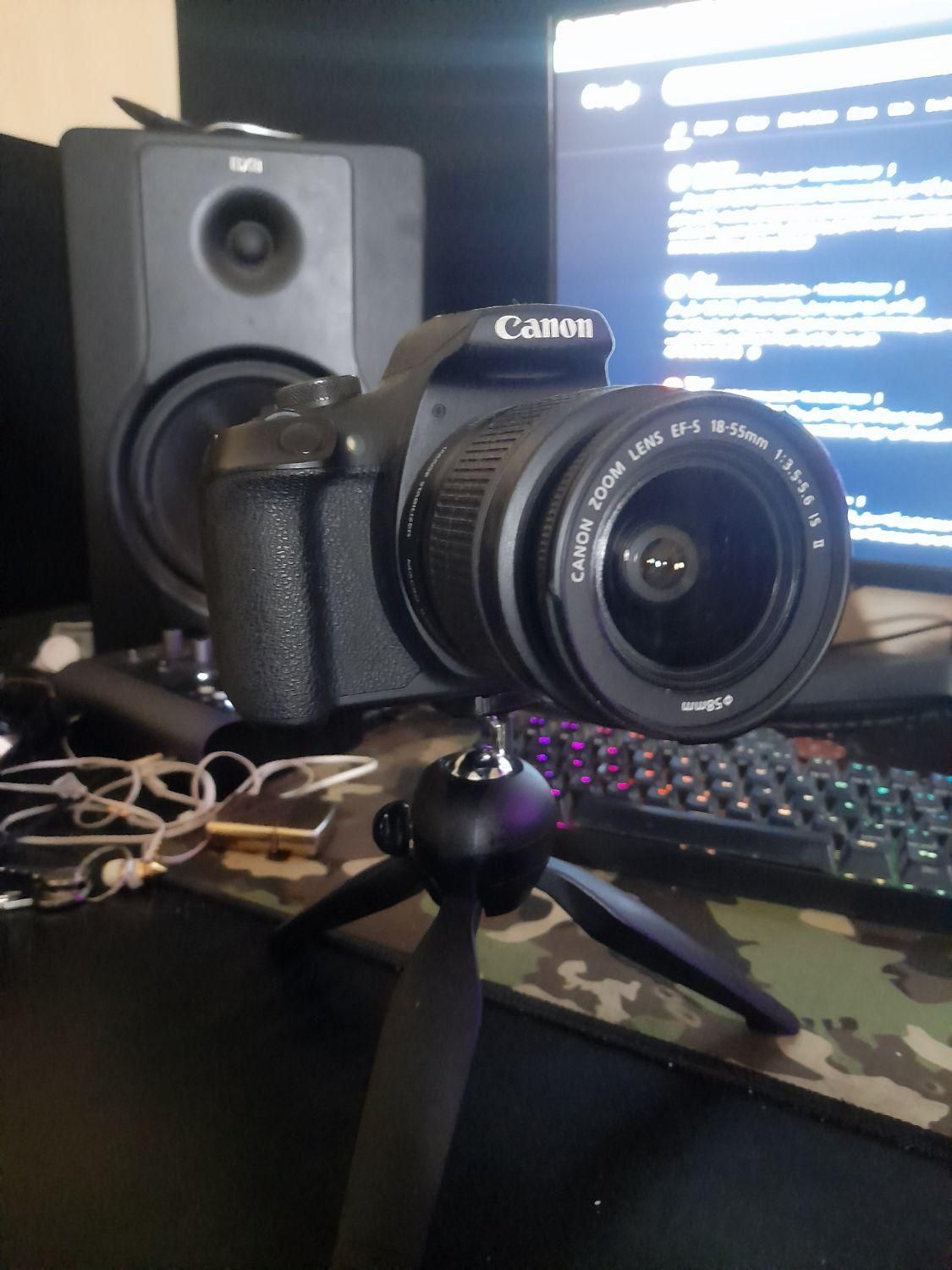 دوربین کنون canon 2000d زیر ۱۰۰۰ شات بدون خط و خش|دوربین عکاسی و فیلم‌برداری|تهران, مجیدیه|دیوار