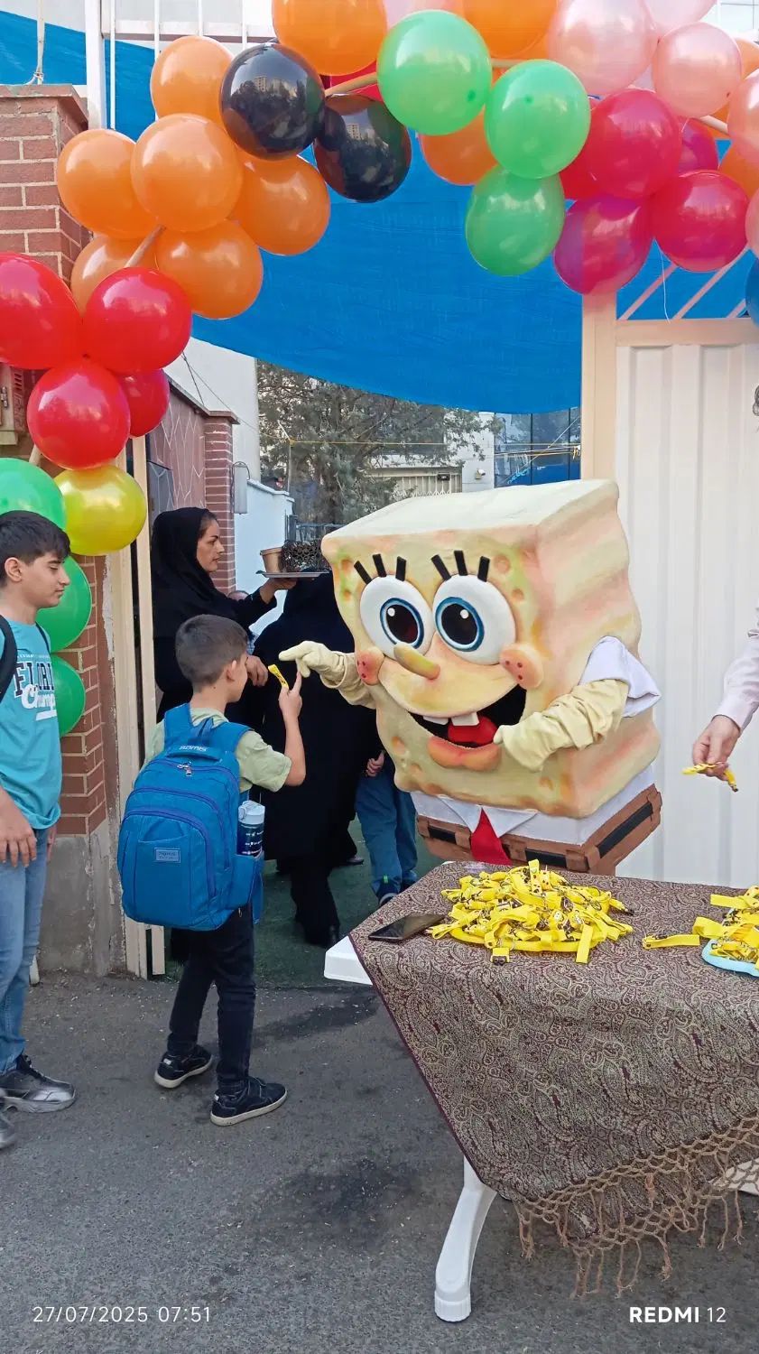 جشن مدارس،دیجی،عروسک تنپوش،تم الفبا و بادکنک|خدمات پذیرایی، مراسم|کرج, باغستان|دیوار