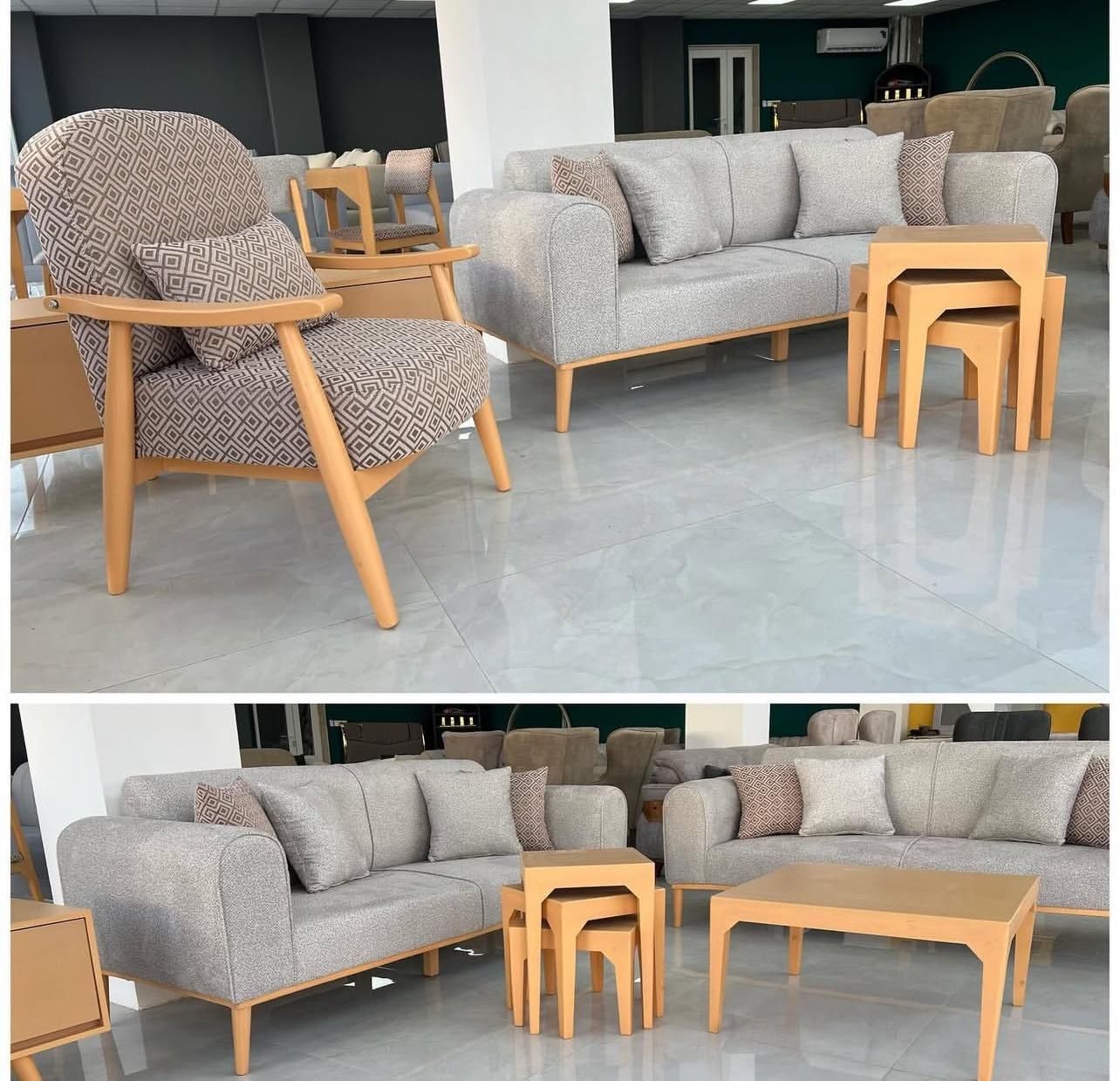 مبل راحتی مینیمال لارین کد ۶۱۹۳|مبلمان خانگی و میز عسلی|خرم‌آباد, |دیوار