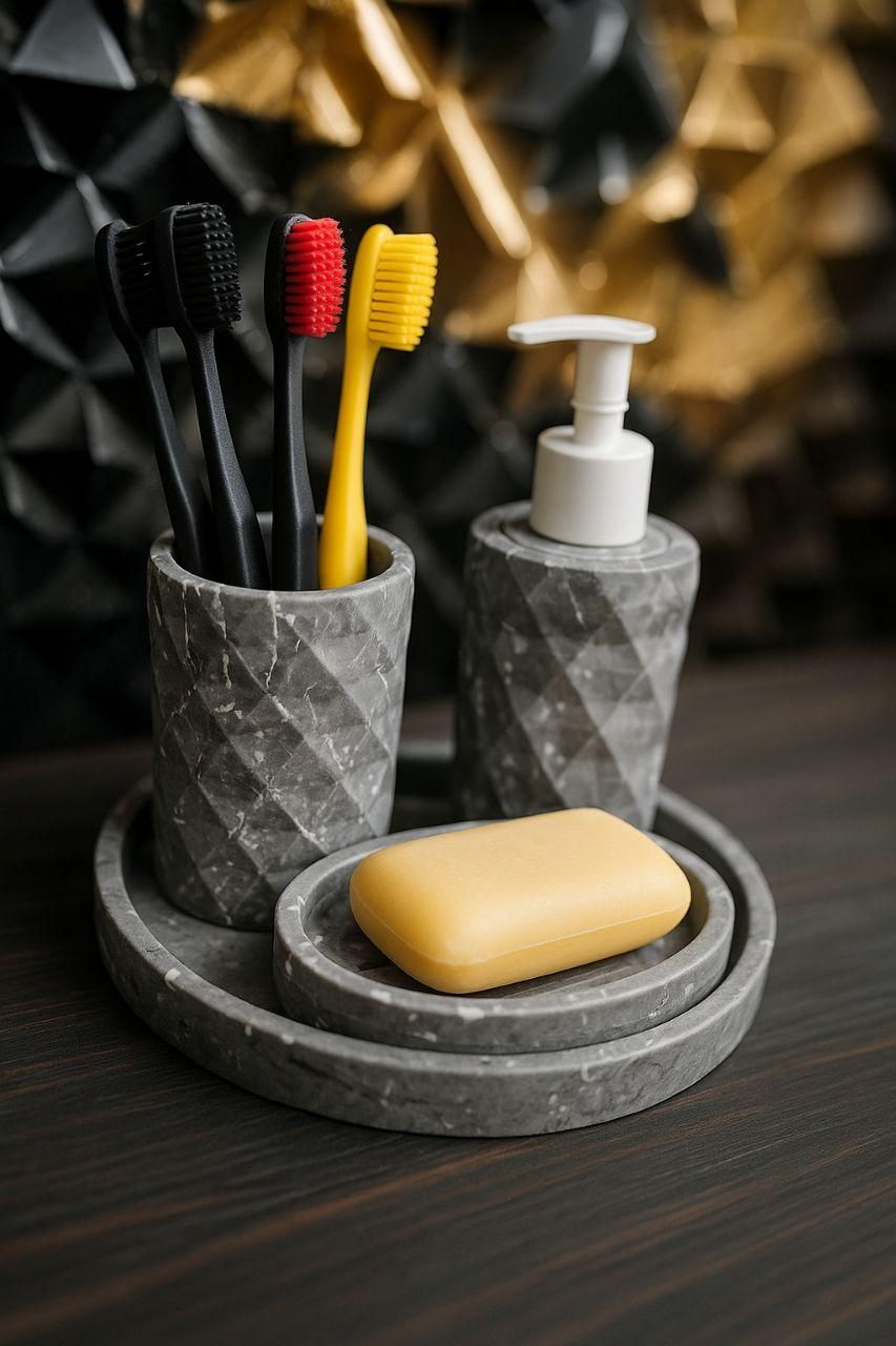 ست مایع دستشویی|لوازم سرویس بهداشتی|زاهدان, |دیوار