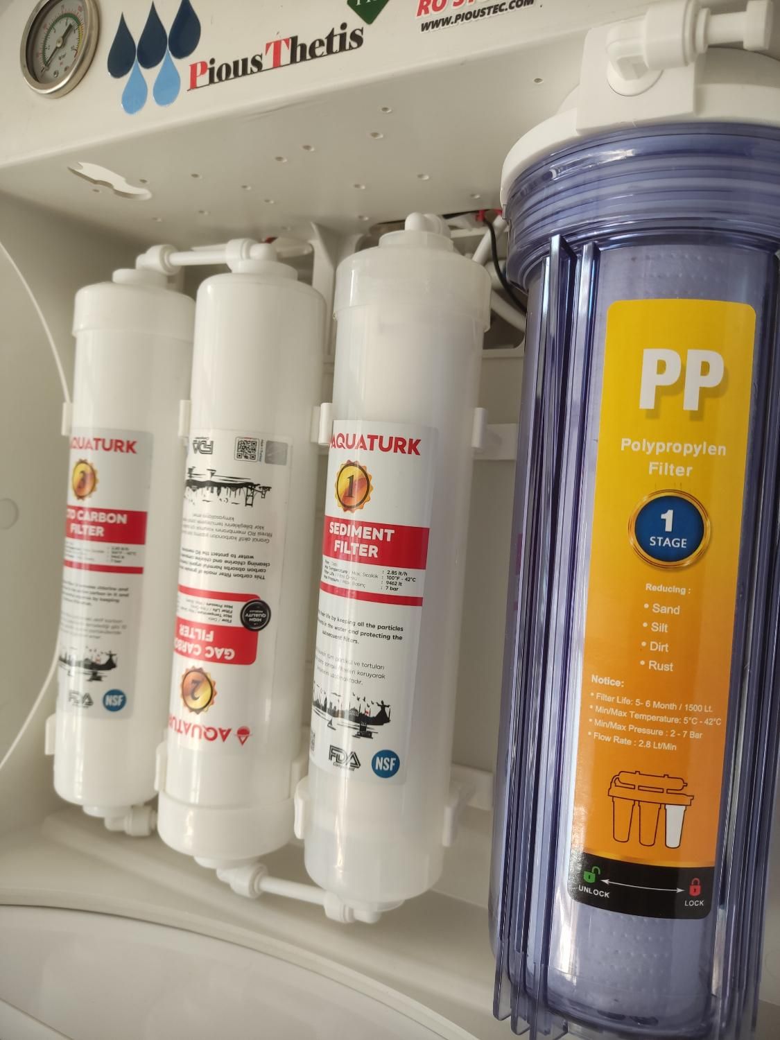 تصـفـیه آب با قطعات اورجینال و بدون ریسک|آب‌سردکن و تصفیه آب|ارومیه, |دیوار