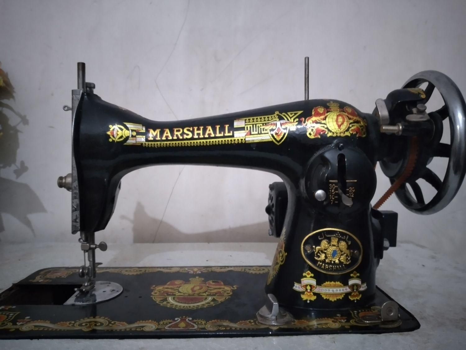 فروش چرخ خیاطی مارشال قدیمی کار کرده سالم|چرخ خیاطی و ریسندگی|اهواز, کوی طلاب|دیوار