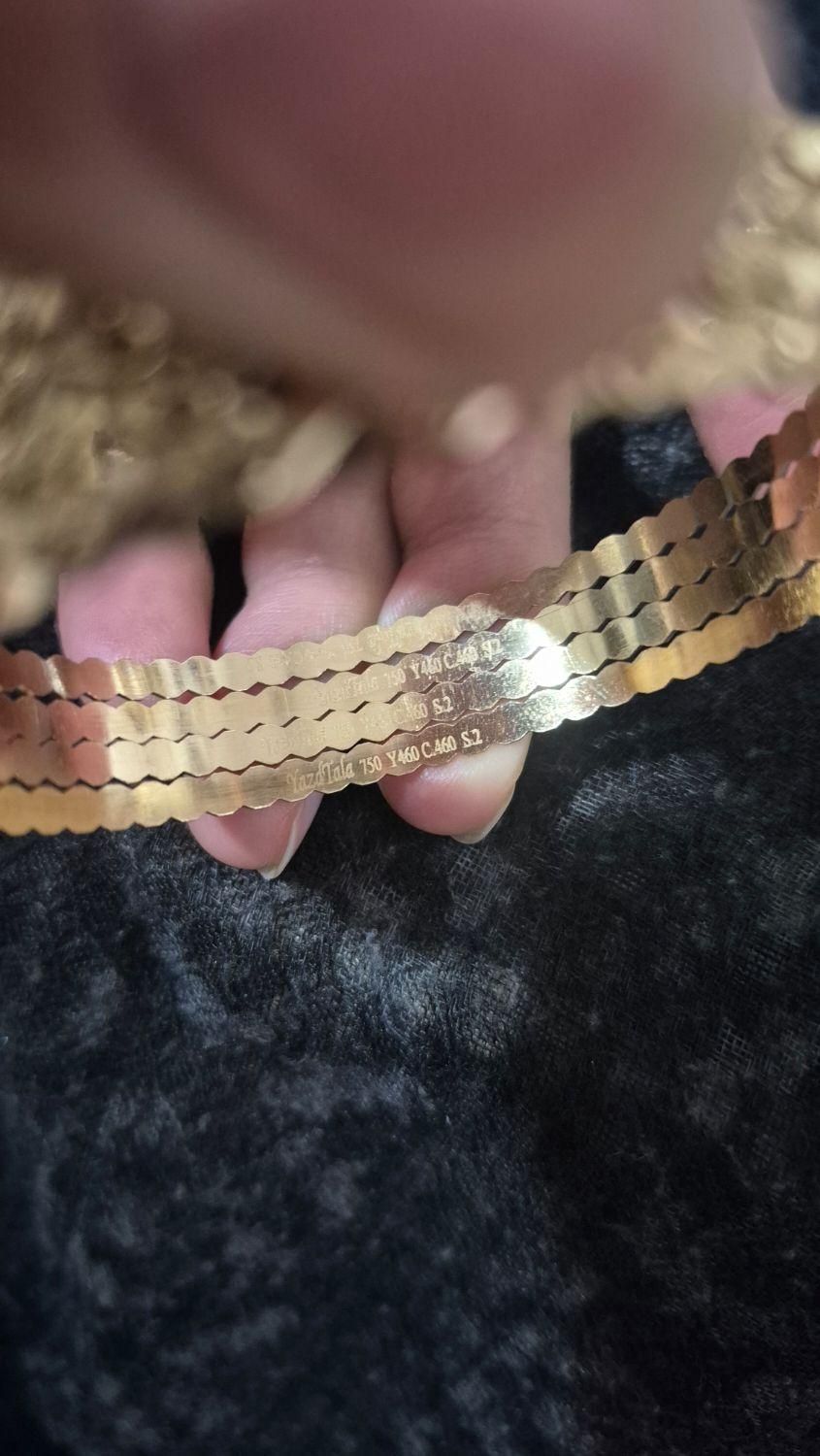 ۶ عدد النگو مفتولی محکم طلای یزد سایز ۲|جواهرات|اصفهان, شهرک ولیعصر|دیوار