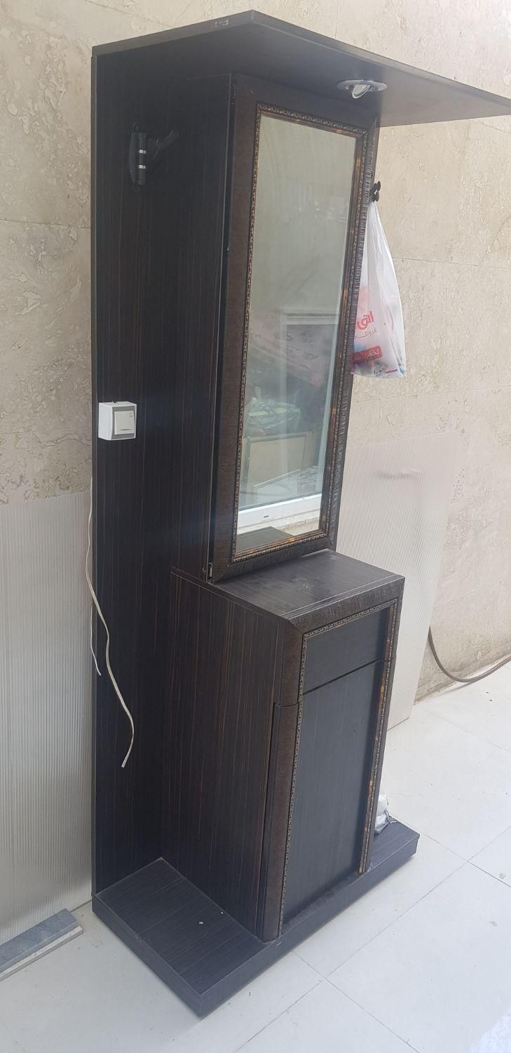 جا کفشی با اینه|جاکفشی، کمد، دراور|شیراز, تاچارا|دیوار