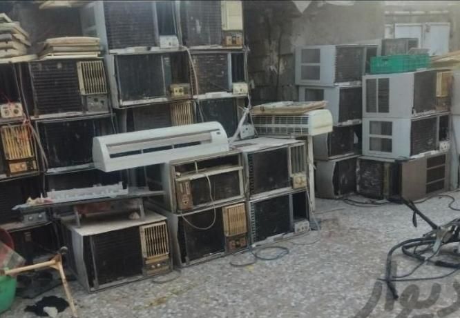 تهویه جنوب فروش مشتری کولر دوتیکه پنجره ای سوخته|کولر گازی و فنکوئل|بندر امام خمینی, |دیوار