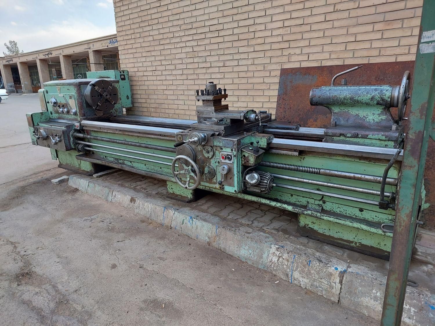 دستگاه تراش ۳متر روس|ماشینآلات صنعتی|اصفهان, شهرک مهدیه|دیوار