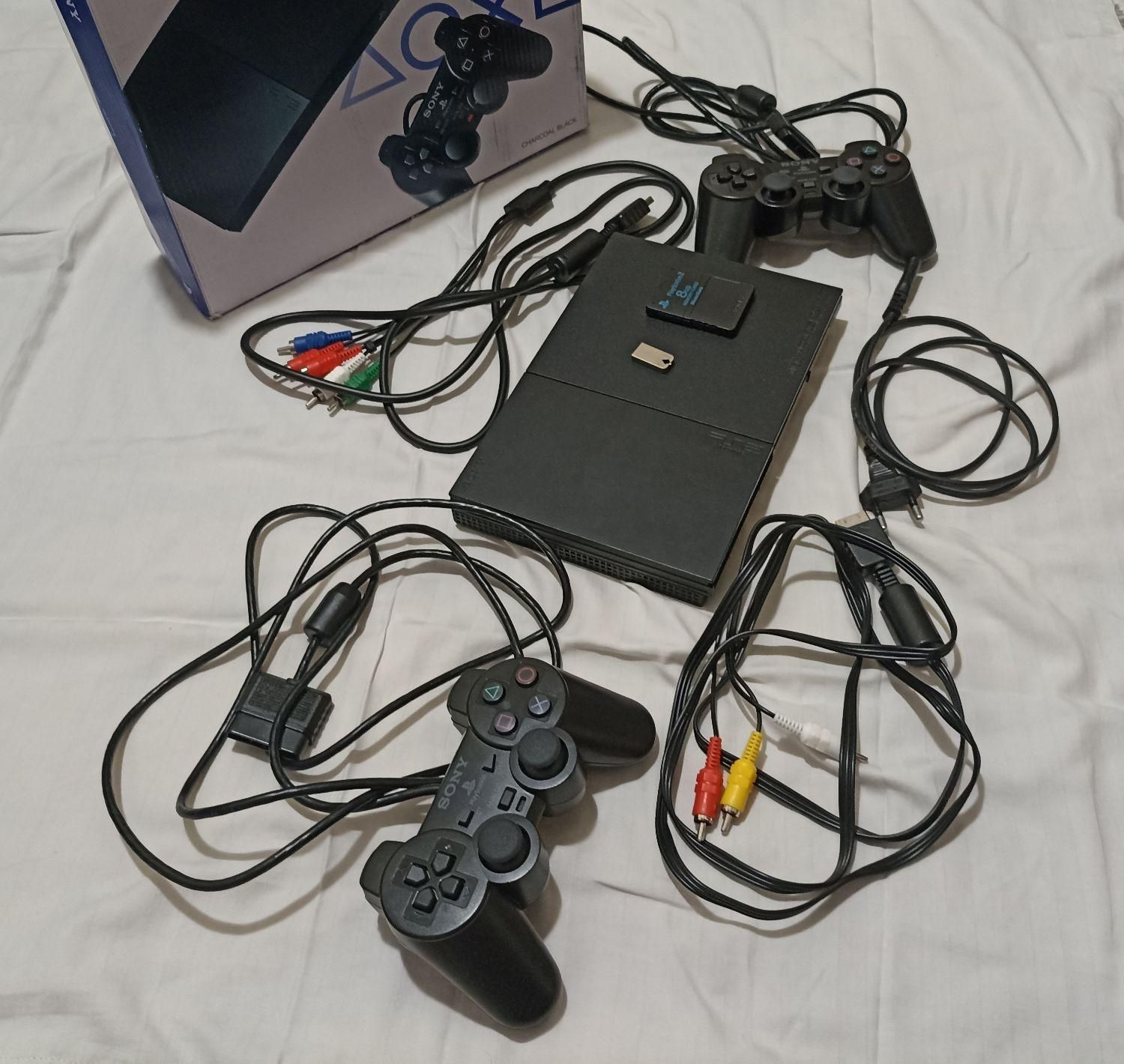 PS2.فلشخور.با لوازم.آکبند|کنسول، بازی ویدئویی و آنلاین|تهران, جوادیه تهرانپارس|دیوار