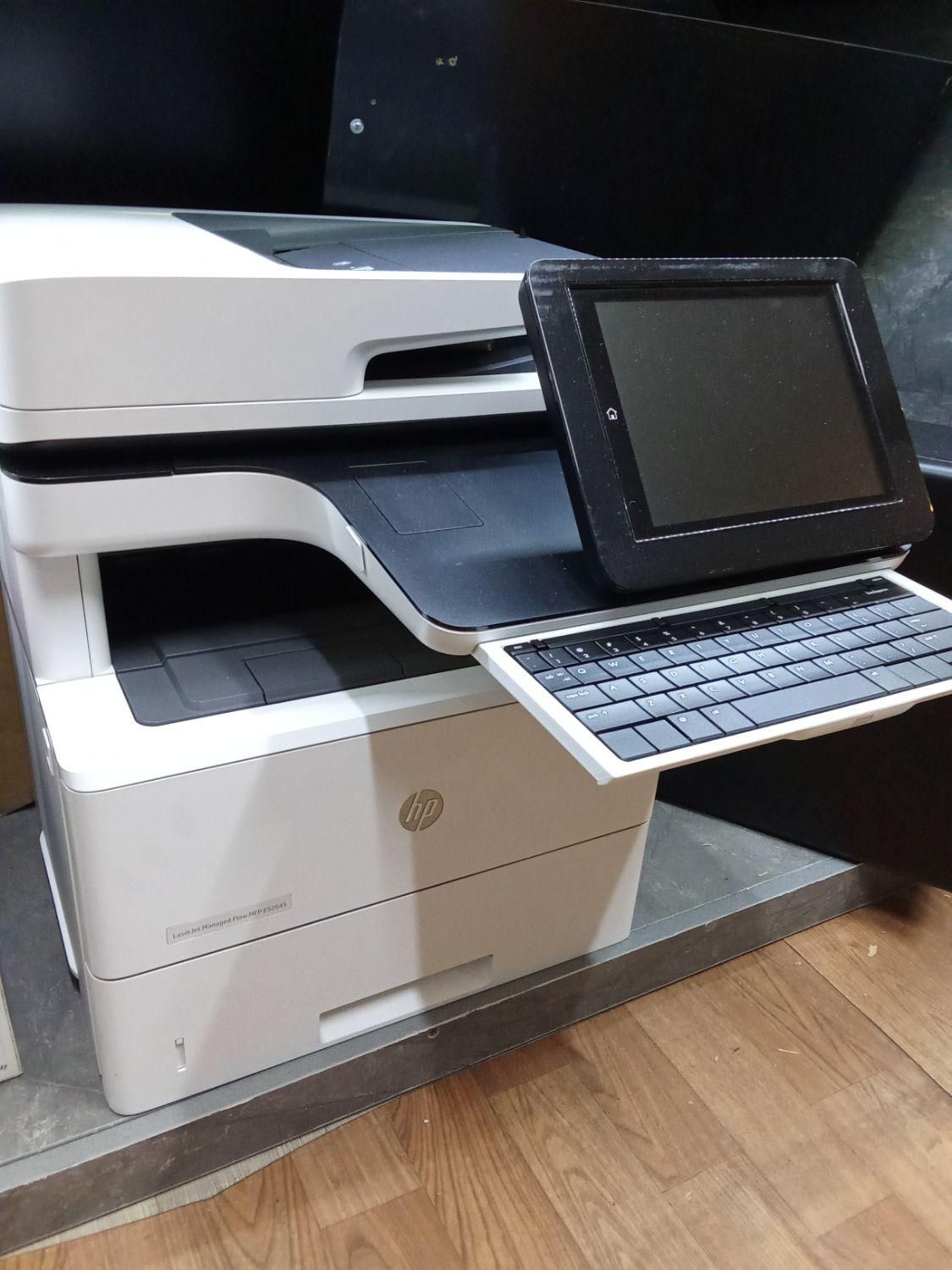 پرینتر HP LaserJet Managed MFP E52645|پرینتر، اسکنر، کپی، فکس|تهران, اباذر|دیوار