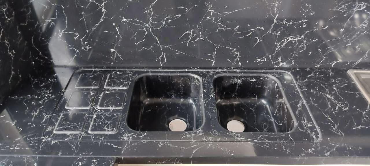 سینک ظرفشویی و صفحه کابینت یکپارچه ضد آب. کورین|مصالح و تجهیزات ساختمان|ایلام, |دیوار